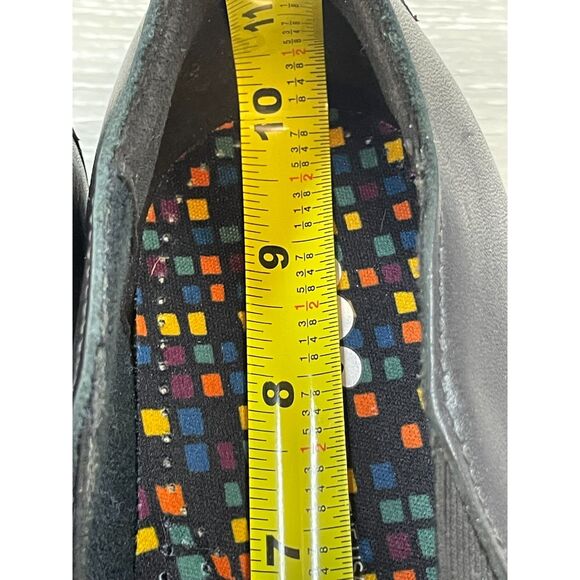 SAS Nora Women's Loafer Driving Wedge Slip-On Leather 9.5 Black Comfort Shoes - Picture 9 of 11